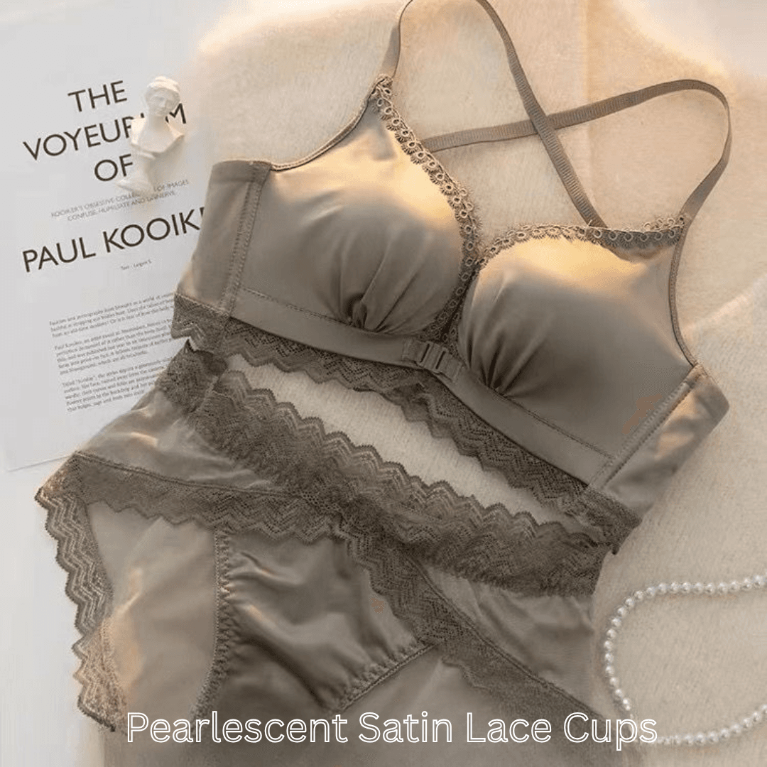 Front Closure Wireless Push-Up Bra – Thickened Padding, Beautiful Back Design