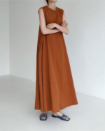 Casual Slimming Summer Vest Dress - Image 15