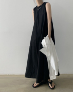 Casual Slimming Summer Vest Dress - Image 12