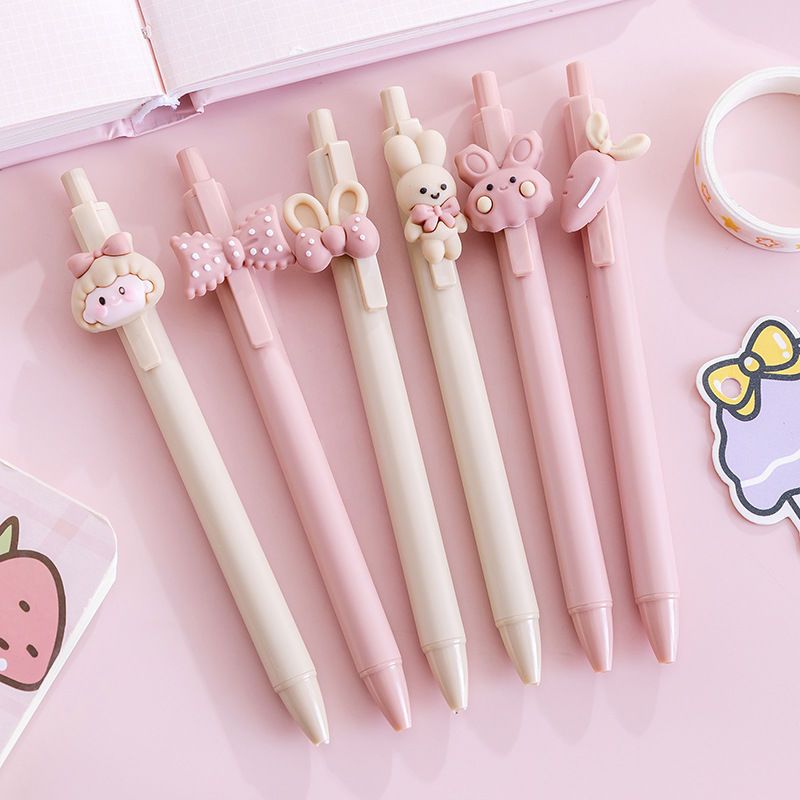 WhatsAppImage2024-12-24at4.33.31PM Cute Bunny Girl Push Pen - High-Quality 3D Cartoon Pen for Students, Ideal for Exams & Daily Use - Image 1