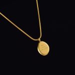 Light Luxury Letter Necklace - Titanium Steel Elegant Clavicle Chain - Image 6