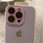 Litchi Leather Texture iPhone Case – Premium & Shockproof - Image 2