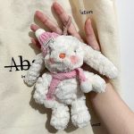 Wasteland-Style Lop-Eared Bunny Keychain – Soft & Trendy Plush Accessory - Image 3