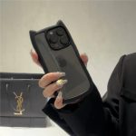 Cute Cat Ear Transparent Phone Case – Simple Protective Cover - Image 3