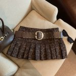 Leopard Print High-Waist Pleated Mini Skirt - Image 8