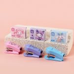 10pcs Mini Cartoon Stapler Set Portable Small Staplers - Image 10