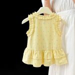 Stylish Summer Baby Girl Vest Dress - Image 4
