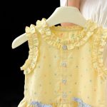 Stylish Summer Baby Girl Vest Dress - Image 3