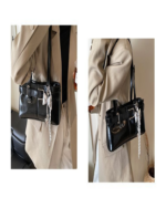 Vintage Luxury Large Capacity Underarm Bag - Image 2