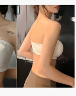 Ice Silk Strapless Seamless Bandeau Bra for Women - Image 9