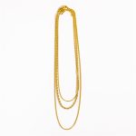 Layered Twisted Snake Bone Titanium Steel Collarbone Necklace for Women - Image 6
