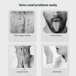 Men’s Tongue Cleaner & Scraper – Effective Tongue Coating Removal, Oral Care Gel Brush - Image 5