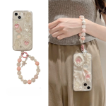 3D Heart Butterfly Wrist Strap iPhone Case - Anti-Drop Case for iPhone