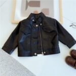 Faux Leather Biker Jacket - Image 6