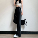 Thickened Wide-Legged Pants for Women – High-Waisted, Loose-Fit Straight-Leg Joggers, Casual Sports Trousers for Petite Figures - Image 5