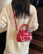 Tiancai Yifei Elegant Bowling Handbag Crossbody Tote Bag - Image 3