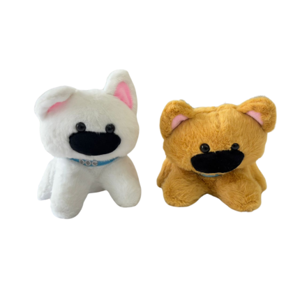 Pug Plush Toy – Soft Fluffy Stuffed Animal Puppy Doll for All Ages
