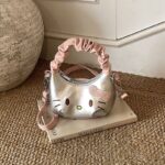 Cute Girls KT Cat Crossbody Bag - Image 3