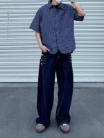 Retro Loose Fit Half Sleeve Cleanfit Top - Image 3