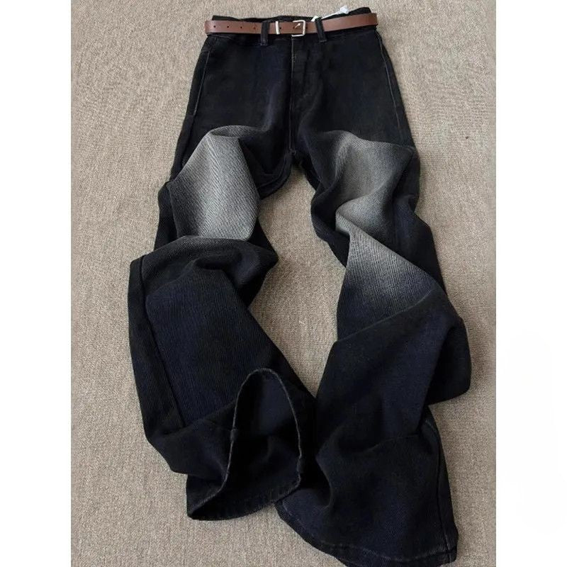 97ff1784-0ad0-4a59-a5b0-4fdec35e8eec Vintage Gradient Flare Denim Jeans - Image 1