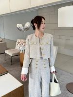French Style Two-Piece Set for Women – Elegant Slim Fit Outfit - Image 7