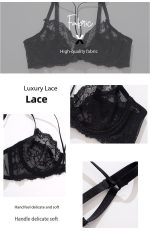 Sheer Lace Transparent Bra and Panty Set - Image 11