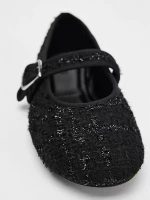 Round Toe Buckle Strap Ballet Flats Women Mary Jane Shoes - Image 6
