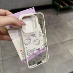 Cute Black Cartoon Hello Kitty Phone Case – Shockproof Protective Cover for iPhone 16 Pro Max, 15 Pro Max, 14 Pro, 14 Plus, 13, 12 - Image 8