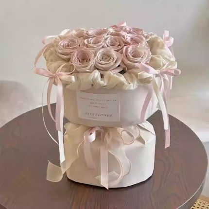 Romantic Preserved Rose Bouquet – Birthday & Women’s Day Gift for Her
