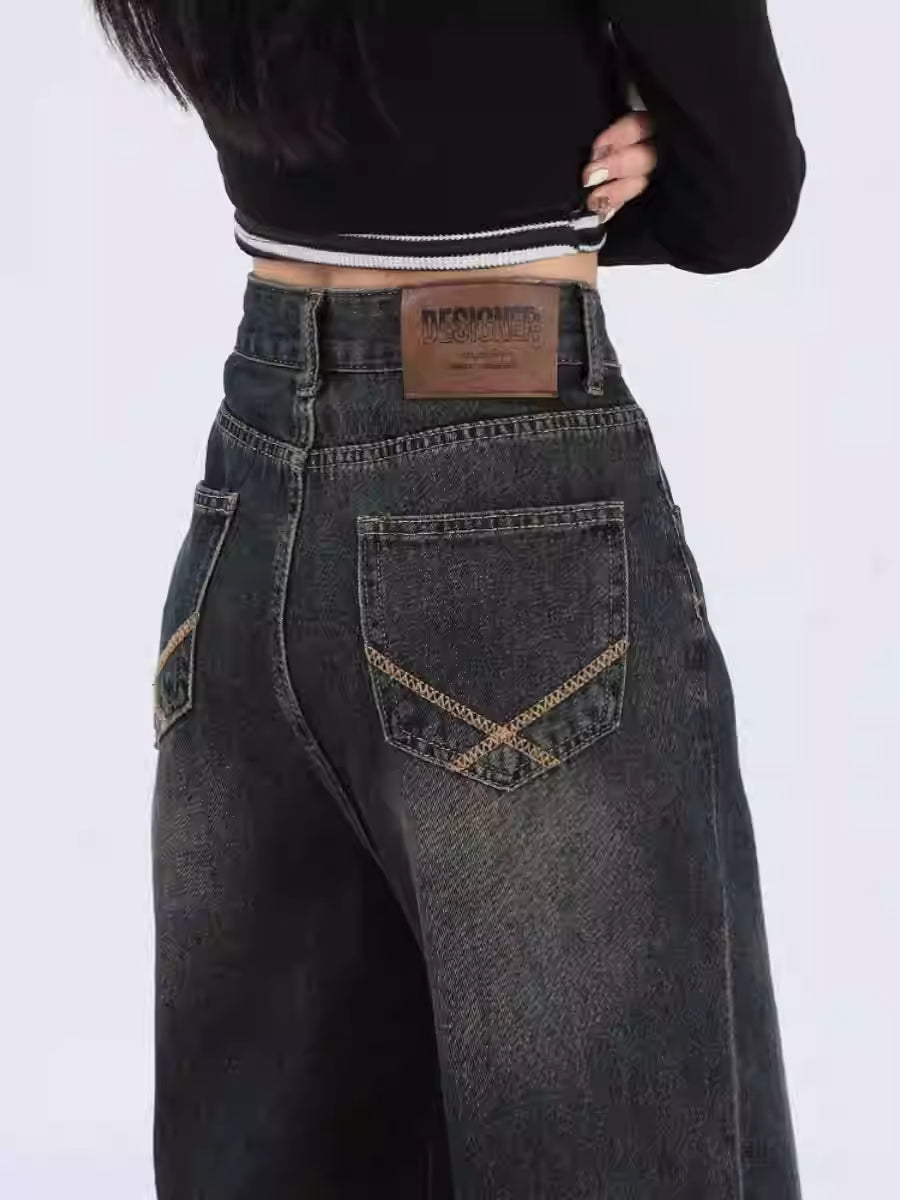 O1CN01Bw0zc81HjEz7PJtDz__2769430793_jpg_q50_jpg Vintage American High-Waist Wide-Leg Jeans for Women - Image 1