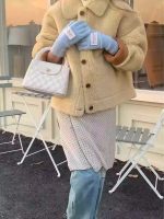 Korean Style Diamond-Pattern Chain Bag – Elegant Chanel-Inspired Shoulder Bag - Image 15