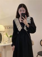 New French Dress Women's Niche Waist Slimming Tea Dress - Image 2