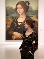 Women’s Slim Fit Lace V-Neck Pullover Top – 2026 Winter Long Sleeve Elegant Base Layer Shirt - Image 10