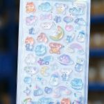Cute 3D Cartoon Embossed Hollow Stickers Set - Image 21