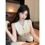 Women's Knitted Summer Vest – Unique Sleeveless Lightweight Trendy Top - Image 12
