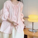 Sweet Long Sleeve Summer Blouse
