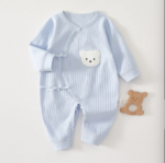Newborn Cotton Romper - Image 3
