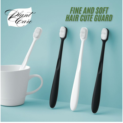 Nano Soft-Bristle Toothbrush – Gentle Deep Clean for Adults & Kids