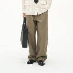 Unisex Lightweight Straight-Leg Trousers – Easy Care Classic Tailored Pants