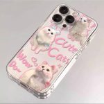 Pink Cat Silicone iPhone Case - Shockproof Cover - Image 6