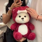 Cozy Hoodie Bear Plush - Image 7