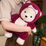 Cozy Hoodie Bear Plush - Image 6