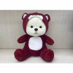 Cozy Hoodie Bear Plush - Image 4