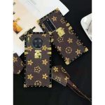 Luxurious Streetwear iPhone Case with Strap, Shockproof Square Design for iPhone - Image 7