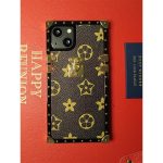 Luxurious Streetwear iPhone Case with Strap, Shockproof Square Design for iPhone - Image 5