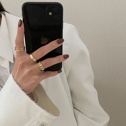 Vintage Minimalist Bestie Ring – INS Trendy Style