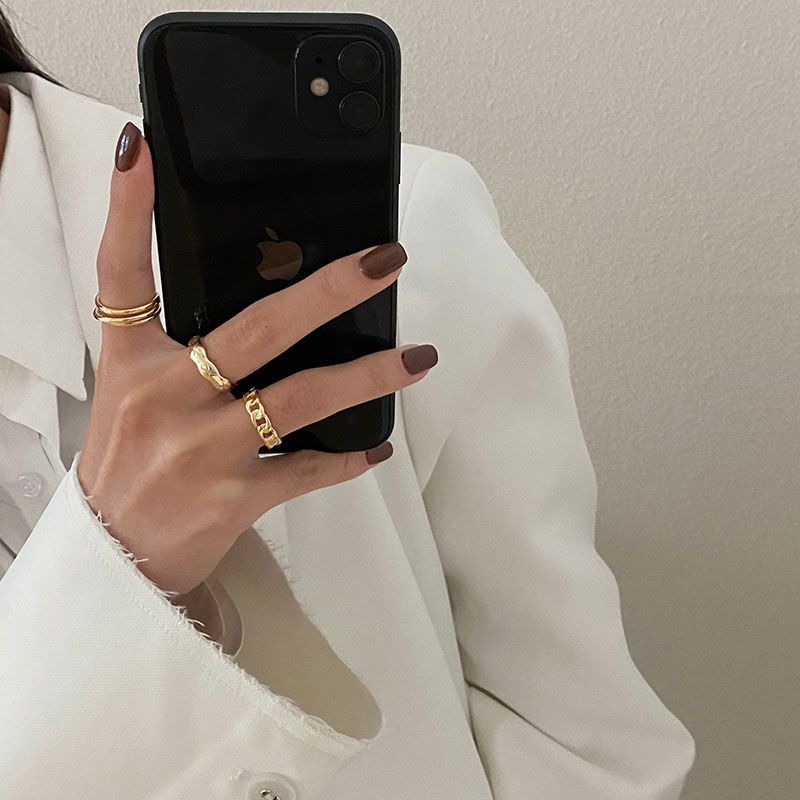 WhatsAppImage2025-04-29at6.33.19PM_1 Vintage Minimalist Bestie Ring – INS Trendy Style - Image 1