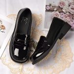 Uniity Brown JK Uniform Shoes - Lightweight Japanese School Loafers for Girls - Image 2