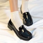 Uniity Brown JK Uniform Shoes - Lightweight Japanese School Loafers for Girls - Image 4