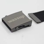WASSUP Vintage Distressed Automatic Buckle Belt - Unisex Casual Alloy Canvas Woven Strap - Image 9